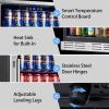 image24 Inch Wine and Beverage Fridge Wine Refrigerator Dual Zone Hold 20 Bottles and 78 CansBuiltIn or Freestanding Digital Touch Control24 Inch154 Cans