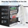 image24 Inch Wine and Beverage Fridge Wine Refrigerator Dual Zone Hold 20 Bottles and 78 CansBuiltIn or Freestanding Digital Touch Control24 Inch154 Cans
