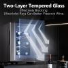 imageKalamera 24 inch Wine Cooler 37 Bottle  Dual Zone Builtin or Freestanding Fridge with Stainless Steel Reversible Glass Door for Home Kitchen or Office6 Bottles Mini Wine Fridge